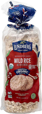 Lundberg Rice Cake Wild Rice Org 8.5 OZ