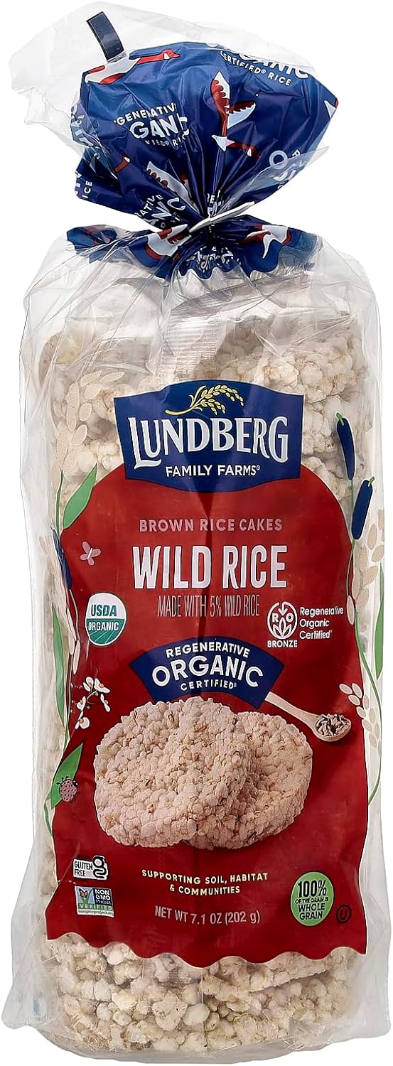 Lundberg Rice Cake Wild Rice Org 8.5 OZ