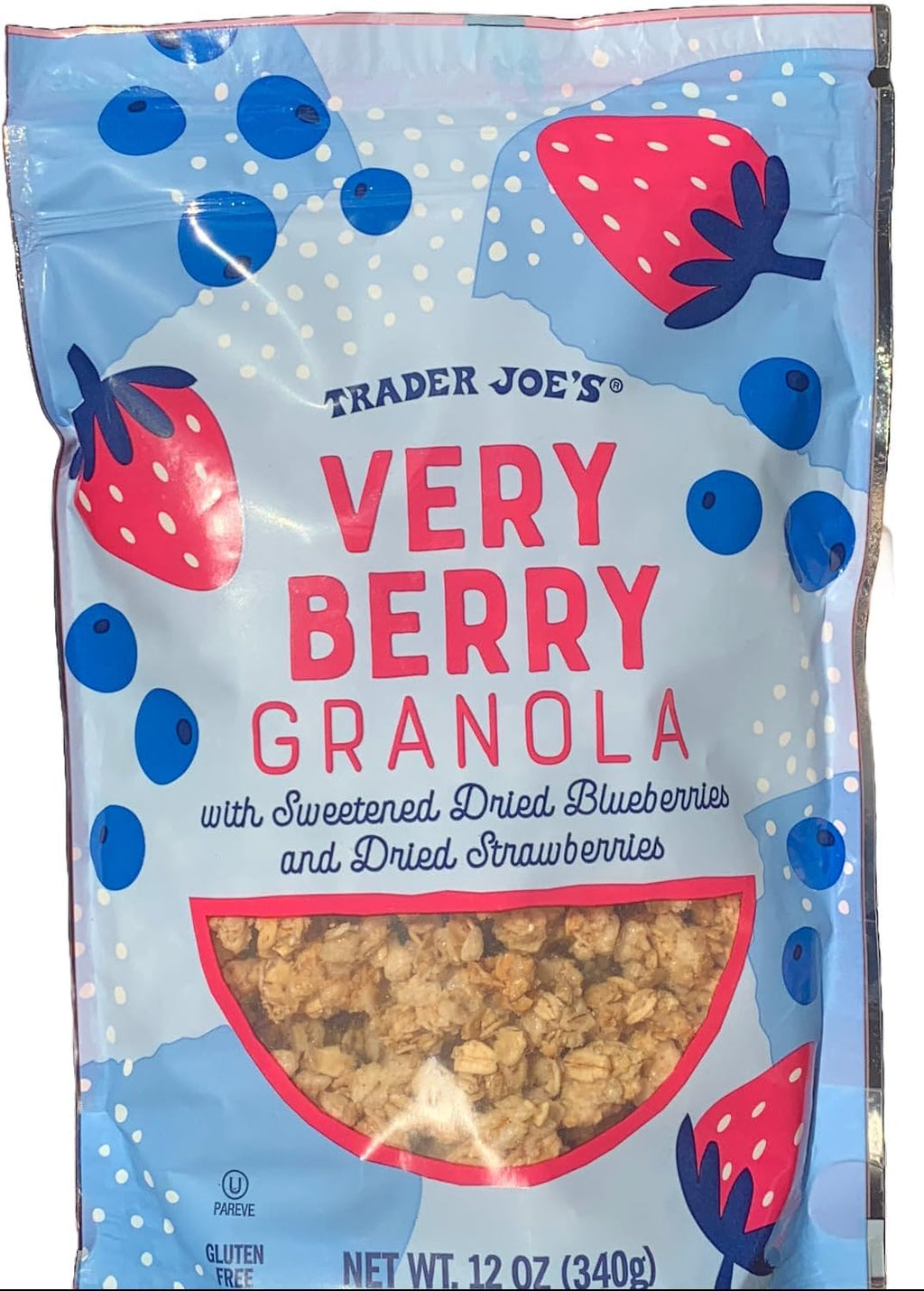 Very Berry Granola, 12 ounces (340 grams)