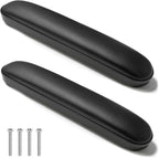 Padded Armrests for Wheelchair, Premium Wheelchair Armrest Pads, 10-1/4" Long Wheelchair Armrest Replacement Parts, Compatible with All Brands(1 Pair)