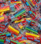 Rainbow Licorice Twists – Assorted Fruit Flavors – Individually Wrapped Soft Chewy Candy – 1 lb Bulk Bag (≈ 44 Pieces) – Fun for Piñatas, Party Bags & Events