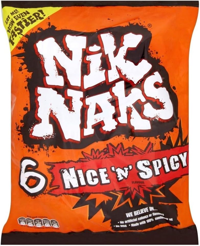 KP Nik Naks - Nice N' Spicy (6x25g)