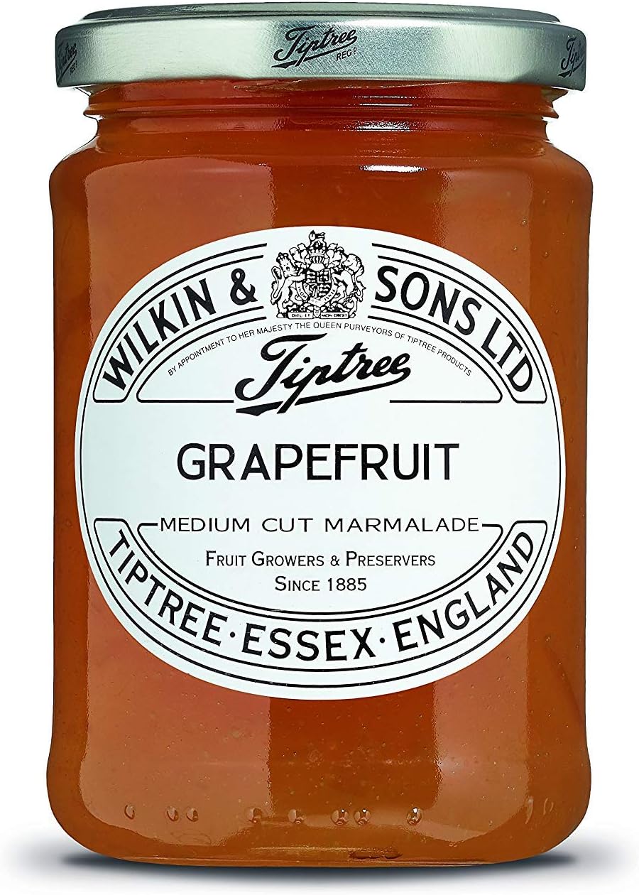 Tiptree Grapefruit Marmalade, 12 Ounce Jars (Pack of 2)