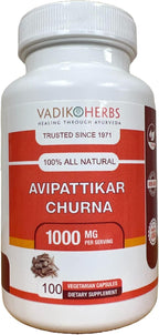 Vadik Herbs Avipattikar Churna Powder 100 Vegicaps