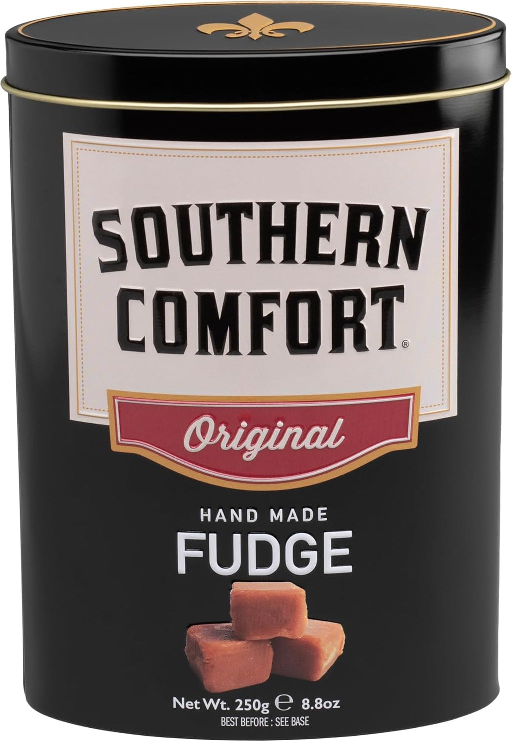Gardiners of Scotland Handmade Fudge 250g Tin, Southern Comfort Whisky Fudge