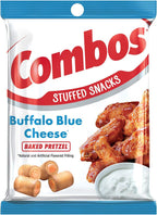 COMBOS Buffalo Blue Cheese Pretzel Baked Snacks 6.3-Ounce Bag