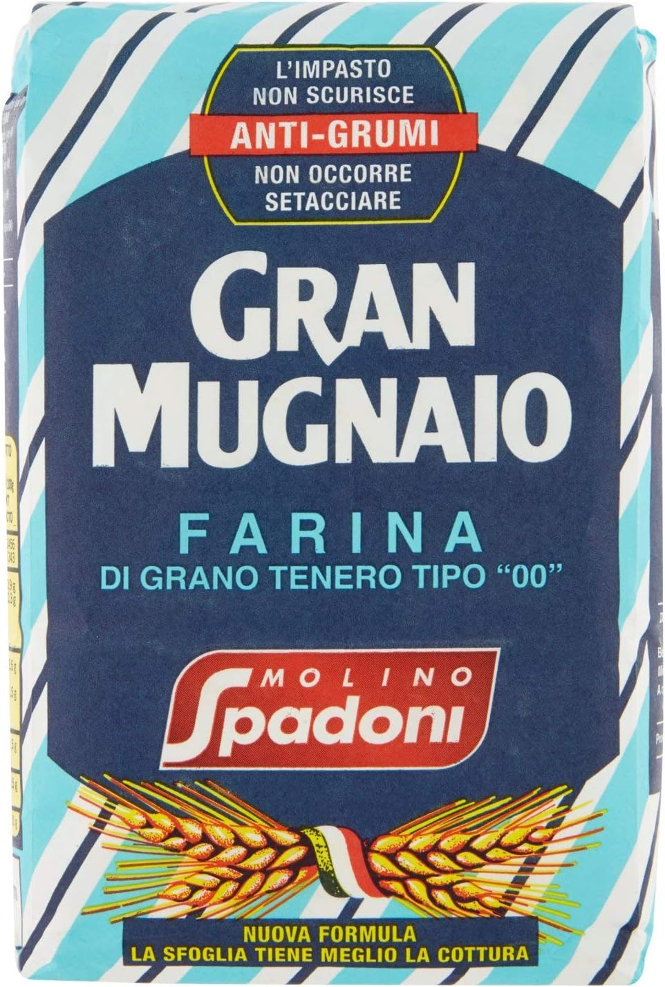 Molino Spadoni Gran Mugnaio Soft Wheat Flour Type "00" 1kg 35.27oz