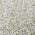 Homankit White Nonpareils Sprinkles Edible Cookie Decorations Mini Pearls for Decorating Cake, Baking, Cupcake Toppers, Ice Cream, Donuts 3.88 Ounce
