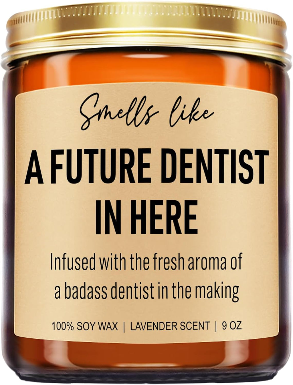Younift Funny Future Dentist Candle, Dental Hygienist Graduation Gifts, Dental Hygiene, Dental Office Decor, Dentist Gifts for Women, Men, Coworkers, School Students, Dentists Appreciation Presents