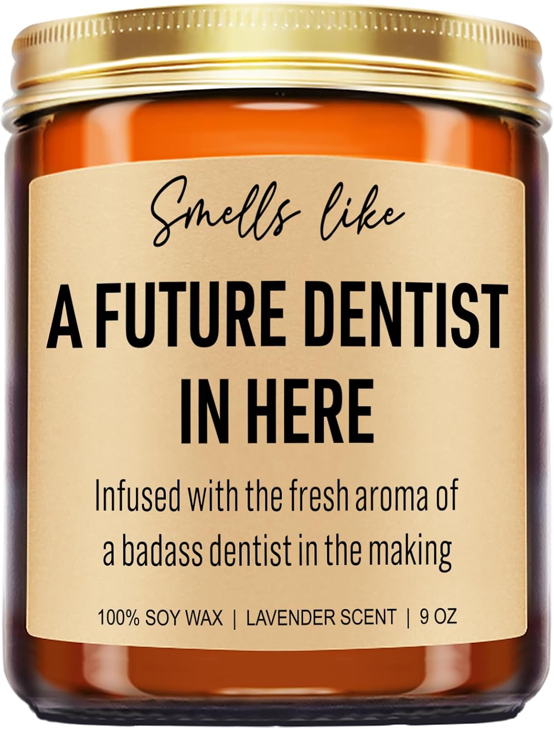 Younift Funny Future Dentist Candle, Dental Hygienist Graduation Gifts, Dental Hygiene, Dental Office Decor, Dentist Gifts for Women, Men, Coworkers, School Students, Dentists Appreciation Presents
