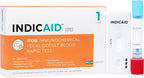 INDICAID Immunochemical Fecal Occult Blood Rapid Test (iFOB), FIT Colon Test, Accurate and Easy at Home, No Prep Required (1 Pack)