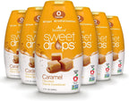 SweetLeaf Sweet Drops - Flavored Stevia Liquid Sweetener, Stevia Extract, Zero Calories, Gluten Free, Keto Friendly, Non GMO, Natural Flavors, Sugar Alternative - Caramel, 1.7 Fl Oz (Pack of 6)