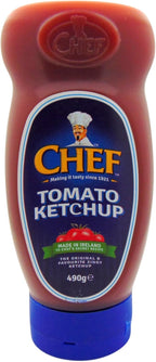 Chef Squeezy Tomato Ketchup Squeezy 490g