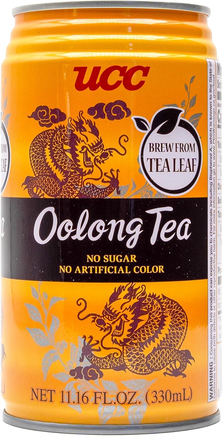 UCC Oolong Tea, 11.1-Ounce Cans (Pack of 24)