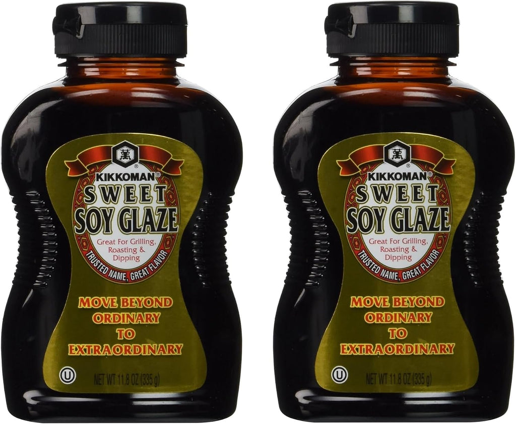 KIKKOMAN Glaze Soy Sweet Sauce, 11.8 Ounce (Pack of 2)