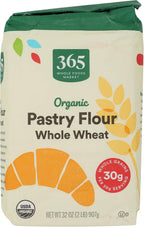 365 by Whole Foods Market, Organic Whole Wheat Pastry Flour, 2 LB