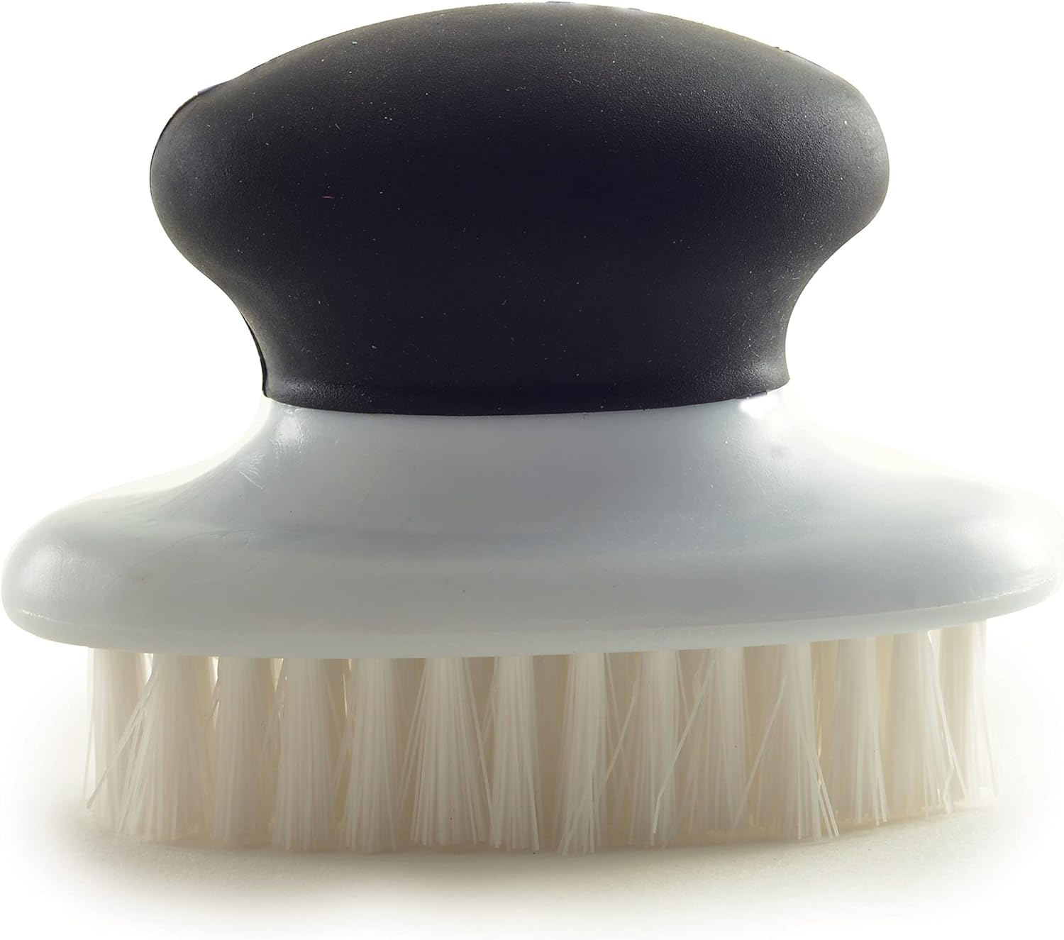 Norpro Grip-EZ Scrub Brush, White/Black
