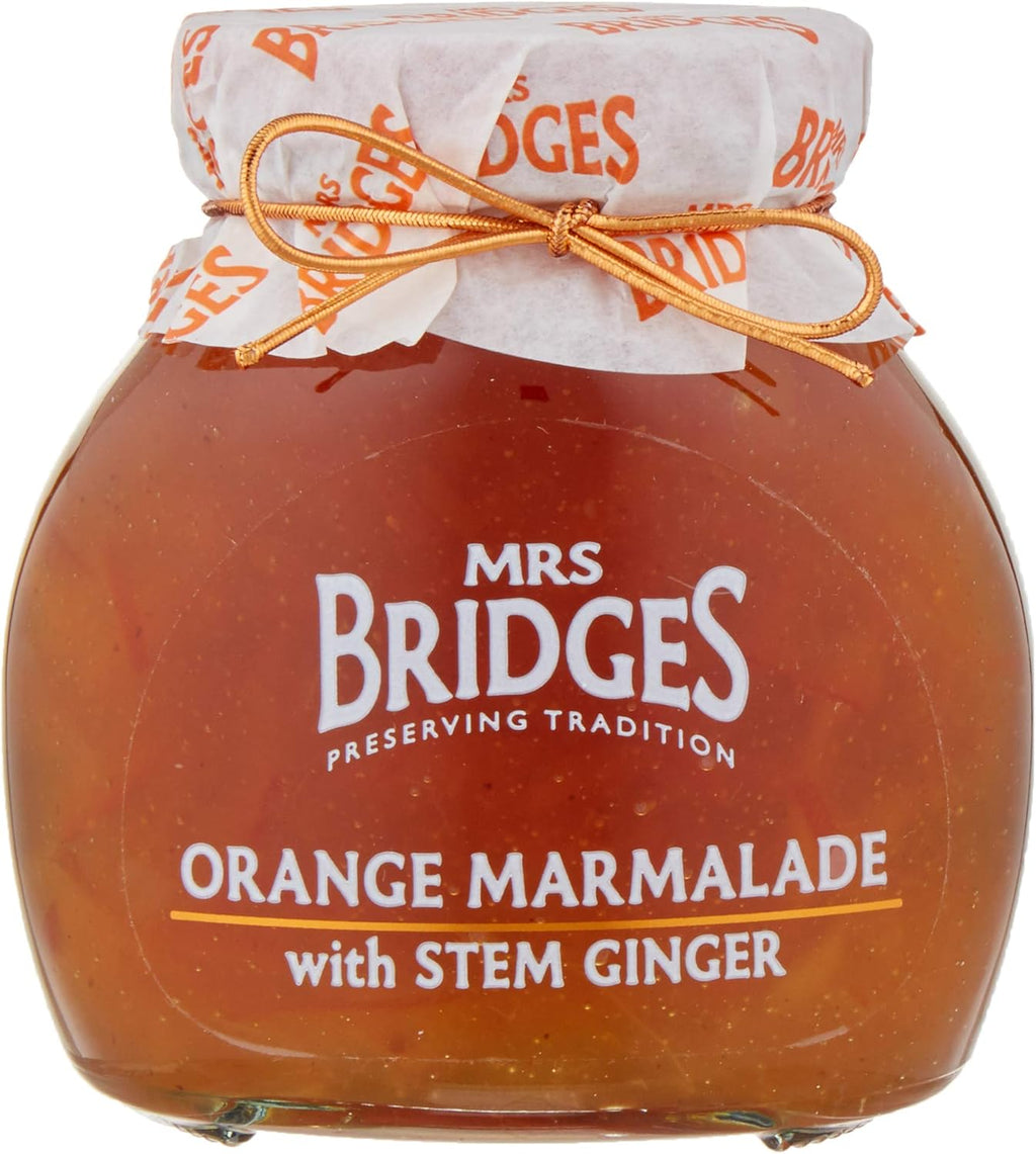 Mrs Bridges Orange Marmalade with Stem Ginger, 12 Ounce
