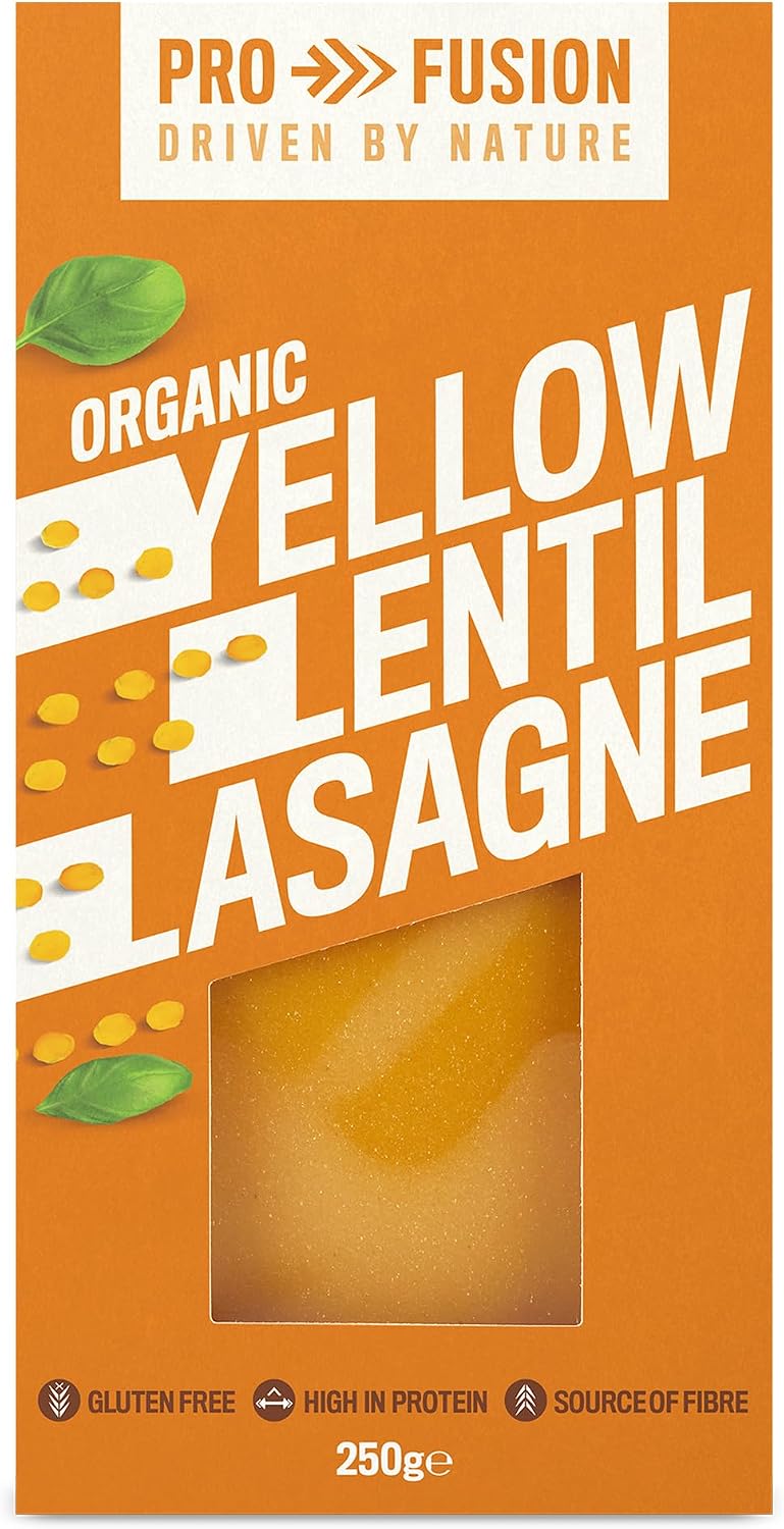 Profusion Organic Yellow Lentil Lasagne Sheet 250g