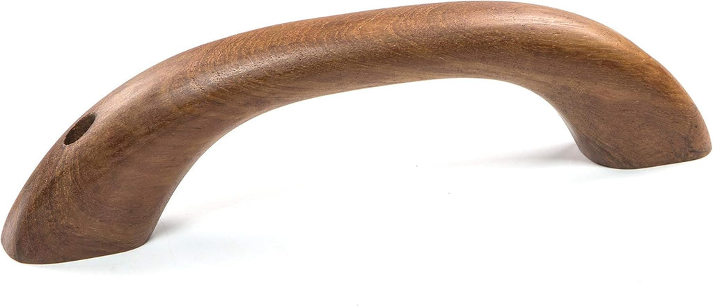 Misc Solid Teak Grab Handle - 1-3/8" W X 9-1/8" L 2-1/4" H Brown Wood Finish