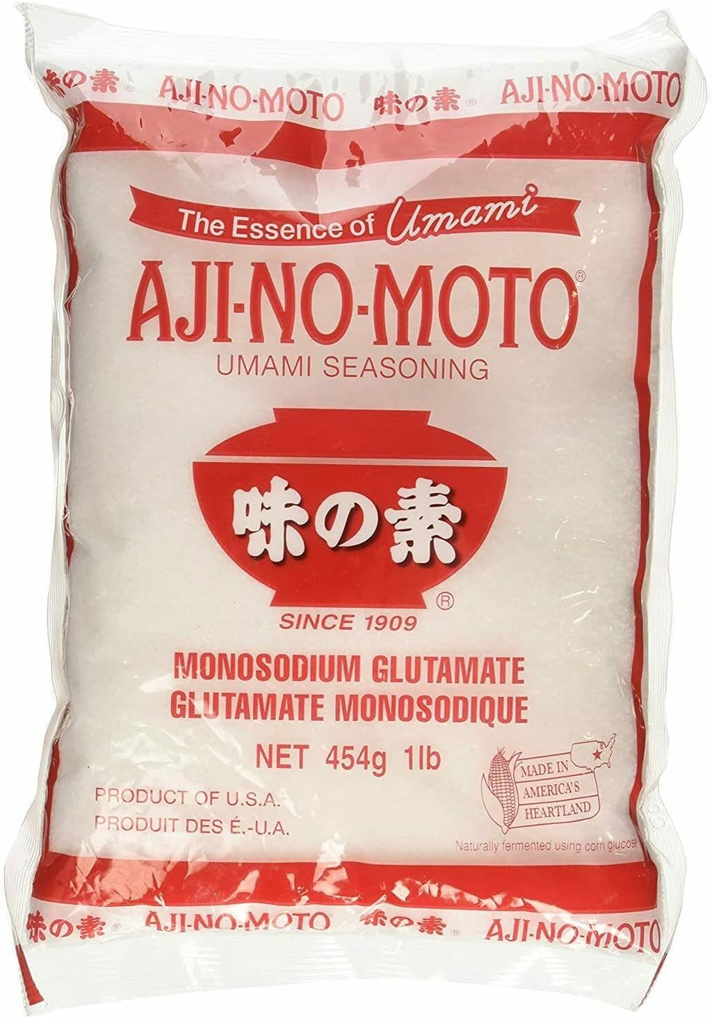 Ajinomoto Monosodium Glutamate Umami Seasoning/MSG【 454g / 1LB / 16oz 】