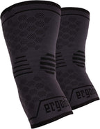 Ergodyne - 16594 ProFlex 651 Elbow Compression Sleeve, Brace Support for Men and Women Black Large