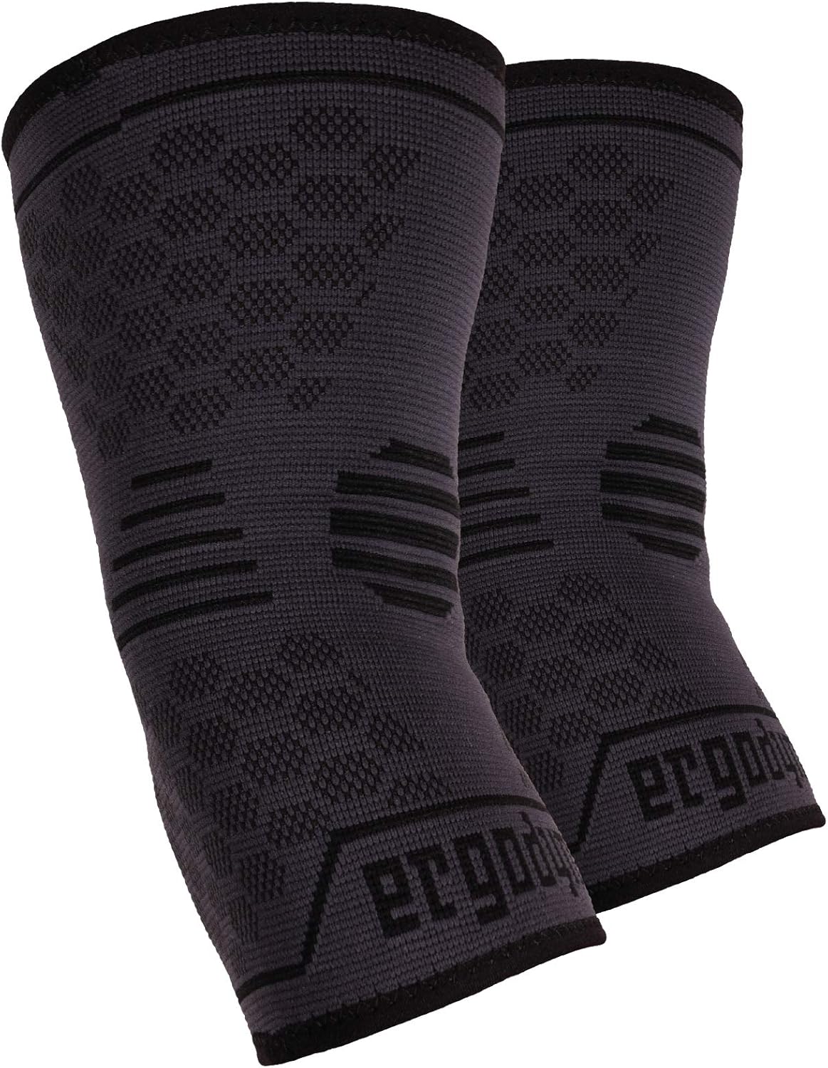 Ergodyne - 16594 ProFlex 651 Elbow Compression Sleeve, Brace Support for Men and Women Black Large