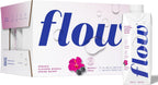 Flow Mineral Spring Water, Organic Blackberry + Hibiscus, 12 Pack (16.9 Fl Oz) - Naturally Alkaline with Electrolytes and Zero Sugar