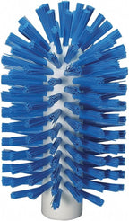 Vikan 5380-90-3 Stiff Tube Brush, Polyester, 3-1/2" x 6-1/4" OAL, Blue