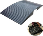 Wheelchair Ramp for Doorways,Portable Rubber Bridge Threshold for Shower/Patio Door/Garage DIY/Cars/Home Shed,2-3inch Rise with Supporting Frame and Non-Slip Surface Transition Ramp