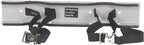 Vestil CB-W-2S Wall Mounted Bracket for 2 Cylinders, Steel,Silver