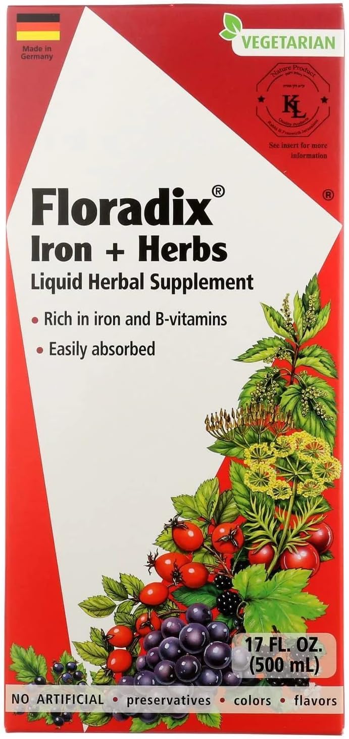 Floradix, Iron Herbs, 17 Fl Oz