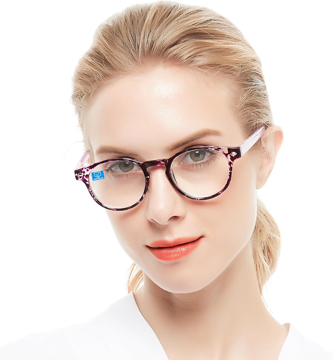 OCCI CHIARI Blue Light Reading glasses Women Computer Readers for Petite Face