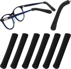 UpinFun Glasses Ear Cushion, Eyeglasses Temple Tips Sleeve Protectors, Eyeglass Ears Behind Guards Ends Arm Covers