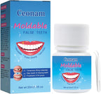 30 ml Tooth Repair Kit, Temporary Teeth Replacement Kit - Moldable Thermal Fitting Beads for Filling Fix Missing and Broken Tooth or Adhesive Denture Fake Teeth