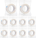 10 Rolls First Aid Tape, Non-Woven Surgical Tape for Wound Dressing, Hypoallergenic Breathable Medical Tape for Sensitive Skin, Easy Tear & Individually Wrapped Rolls for First Aid Kits