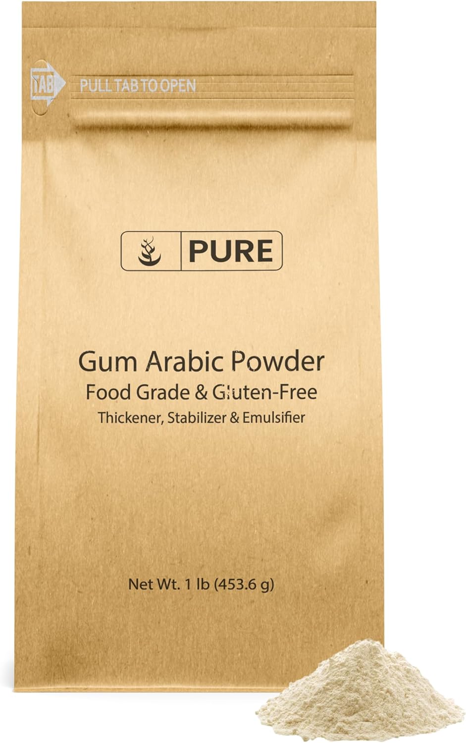 Pure Original Ingredients Gum Arabic (Acacia) Powder Essential Ingredient for DIY Watercolor Paints, Craft Cocktails, Royal Icing, Ice Cream