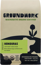 GROUNDWORK COFFEE CO USDA Organic Honduras Whole Bean Coffee, 10 OZ