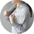 MAXTID Sensory Weighted Dual Texture Shoulder Wrap 4-Pounds for Adults