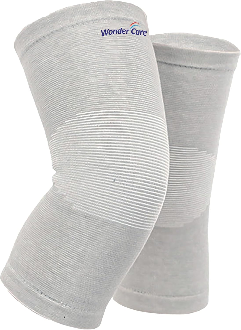 Wonder Care 2-Pack Bamboo Knee Compression Sleeve for Men and Women, Compression Knee Sleeve for Running, Volleyball, Gym Weightlifting Made from Bamboo Yarn, Perfect Knee Brace for Knee Pain and Enhanced Comfort - 1 Pair