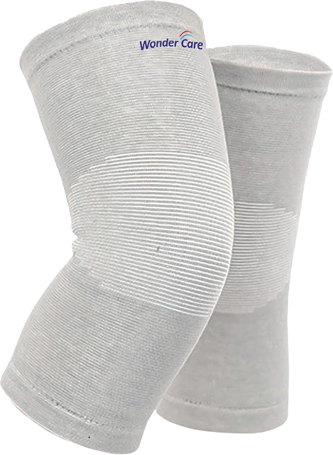 Wonder Care 2-Pack Bamboo Knee Compression Sleeve for Men and Women, Compression Knee Sleeve for Running, Volleyball, Gym Weightlifting Made from Bamboo Yarn, Perfect Knee Brace for Knee Pain and Enhanced Comfort - 1 Pair