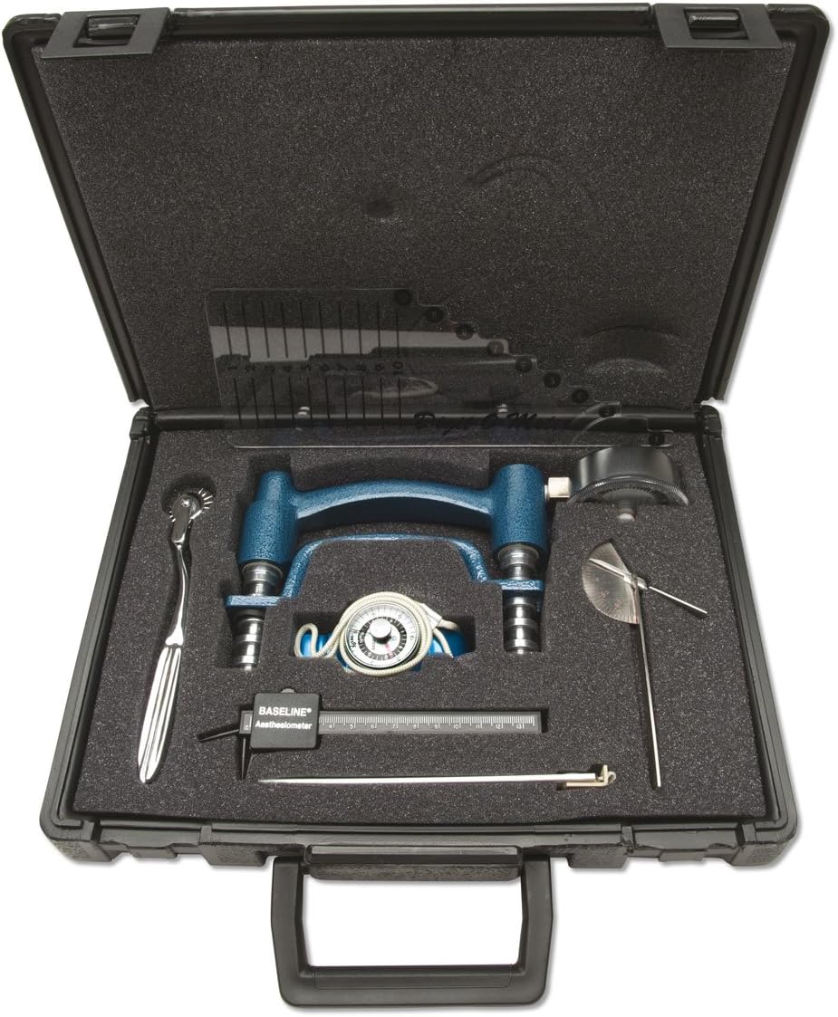 Baseline 12-0100 Hand Evaluation, 7-piece Set, Features Standard 200 lb HHD and 30 lb MPG