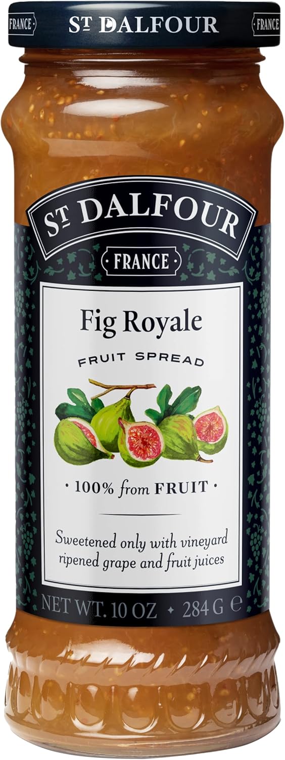 Charles Jacquin-St.Dalfour Consrv, Fig, 100% Fruit, 10-Ounce (Pack of 6)