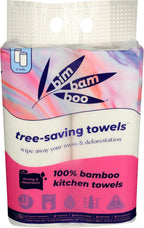 Bim Bam Boo, Paper Towels Bamboo, 2 Count