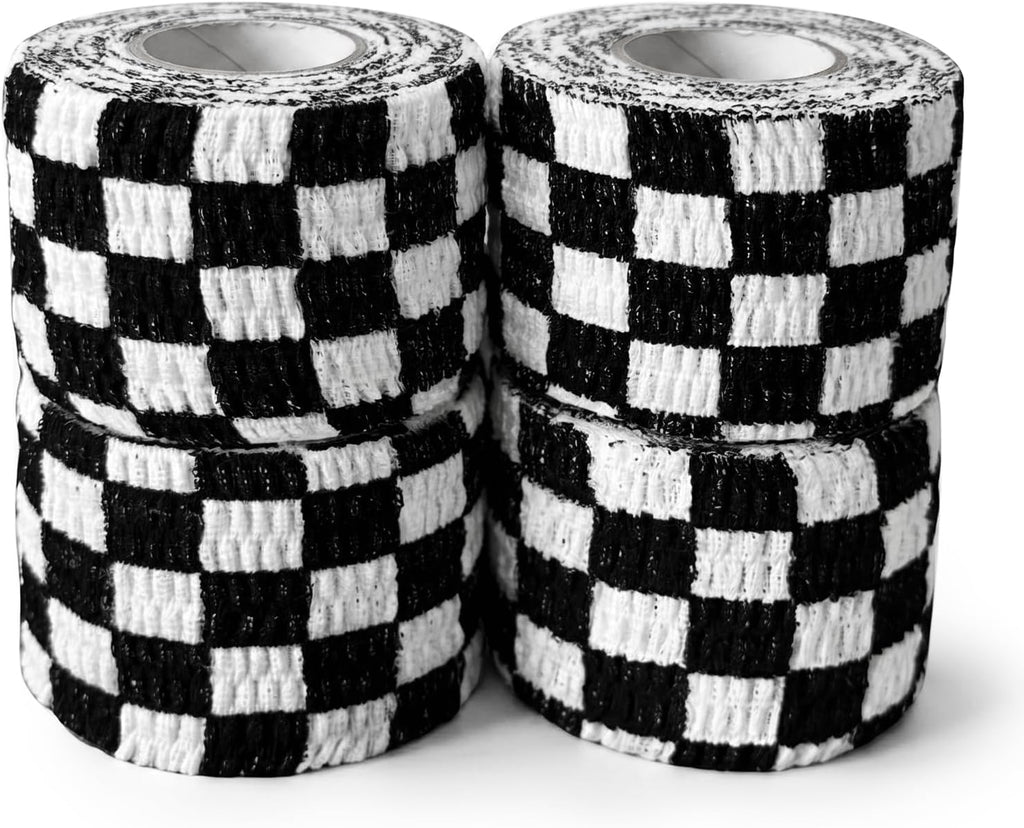 Weightlifting Thumb Tape Lifting Thumb Wrap, Sweat & Chalk Proof Non Slip Athletic Grip Tape, Powerlifting Gym Finger Wrap for Cross Training, Gymnastics Yoga & Gym Hand Grip Support (4)