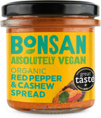 BONSAN Organic Cashew Bell Pepper Pate, 130 GR