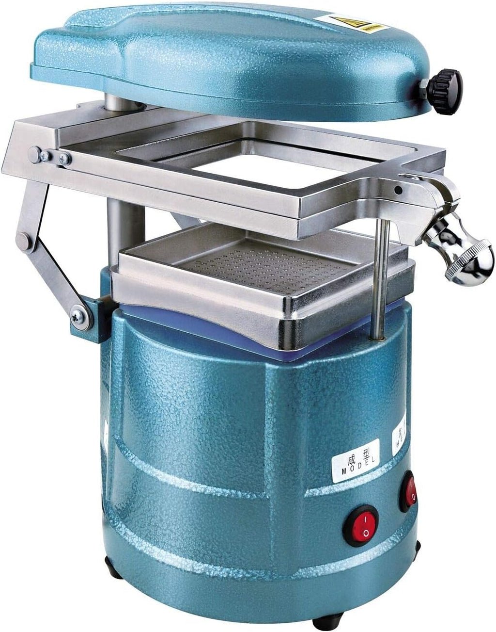 Dental Suction Machine, 110V 600W Molding Machine Former Heat Thermoforming Lab Equipment Former, Heavy-Duty Adjustable Dental Vacuum Forming Machine with Symmetrical Heating System for Laboratory
