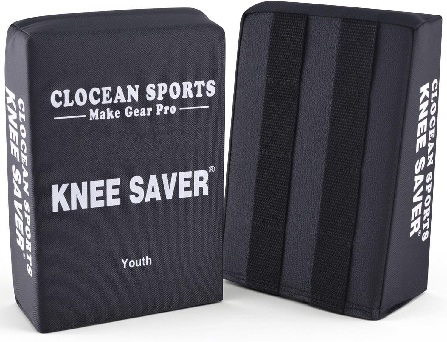 Soft Cushioned Catcher Knee Support, Multi Sided Design Catcher Knee Pads, Baseball Softball Catcher Sitting Pad Behind the Knee, Catcher's Gear Knee Wedge to Relieve Stress for Youth Kid