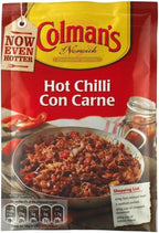 Colman's Hot Chilli Con Carne Sauce Mix (40g) - Pack of 2