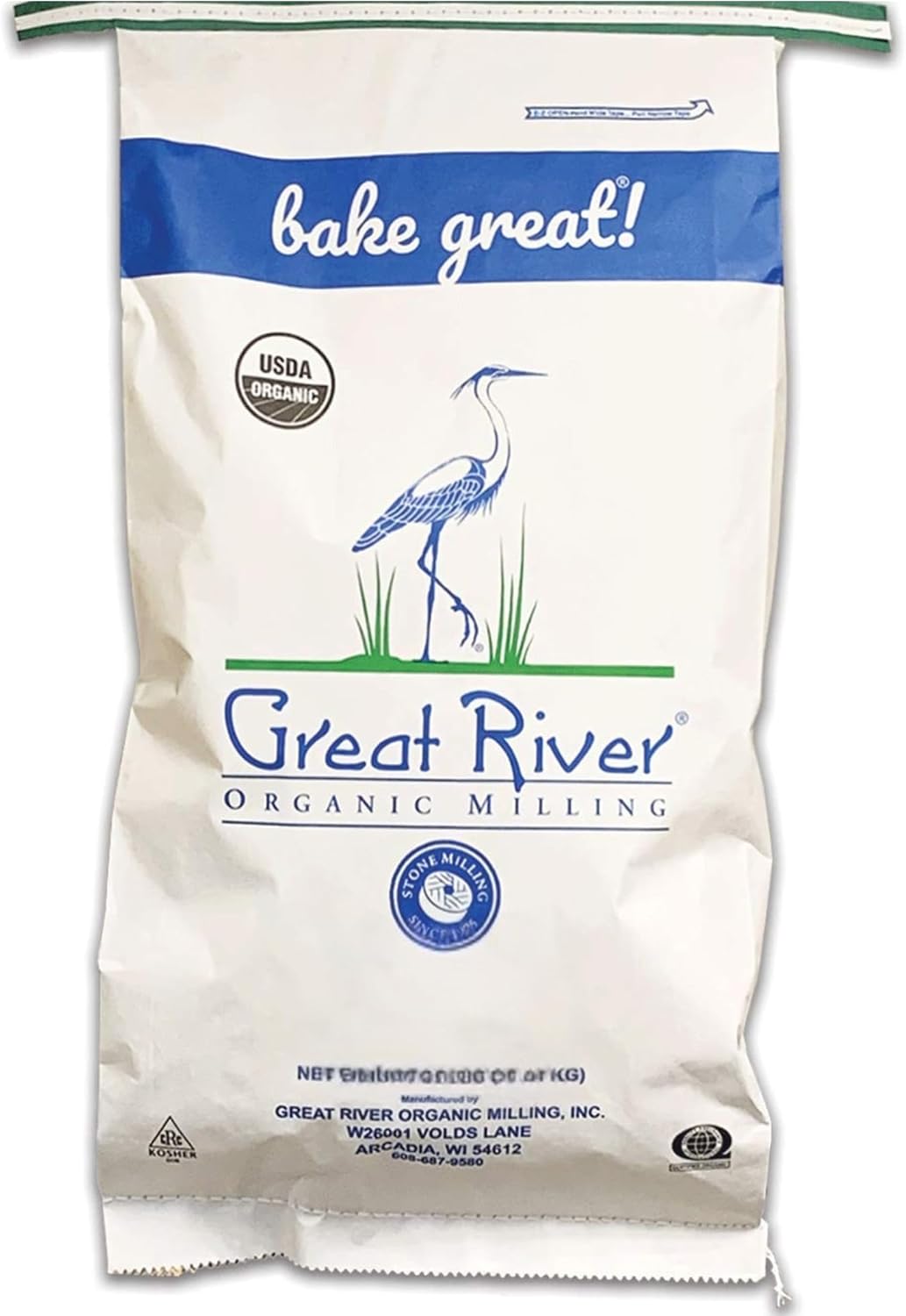 Great River Milling Organic Hulled Spelt Berries | Ancient Whole Spelt Grain | High Fiber & Protein | Non-GMO & Kosher | Ideal for Baking, Salads, Pilaf & More | 25 Lb